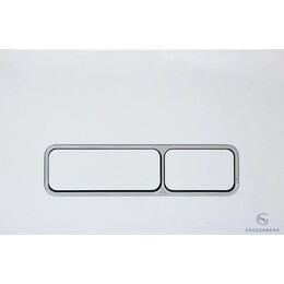 Кнопка смыва GROCENBERG KP3060W, белый фото 