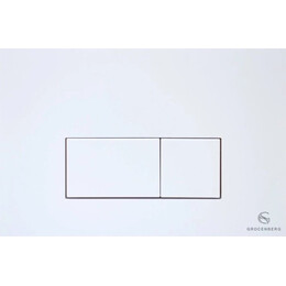 Кнопка смыва GROCENBERG KP3070W, белый фото 