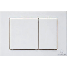 Кнопка смыва GROCENBERG KP3080W, белый фото 