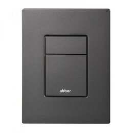 Кнопка смыва пневматическая Abber AC0123NG, никель фото 