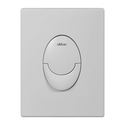 Кнопка смыва пневматическая Abber AC0125MW, белый матовый фото 