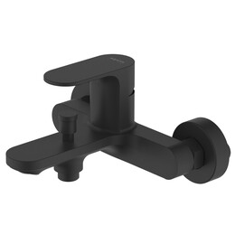 Смеситель для ванны Aquatek Альфа AQ1940MB, чёрный матовый фото 