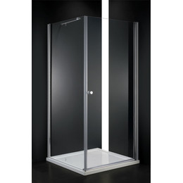 Душевое ограждение Cezares Elena A-1 80х80 см R, хром/матовое фото 