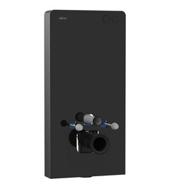 Инсталляционный модуль внешнего монтажа Abber AC0107MB, чёрный фото 