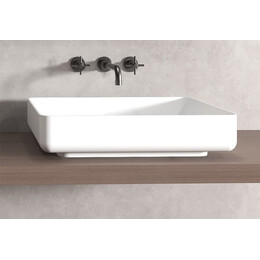 Раковина-чаша Abber Stein 55 см AS2629, белый матовый фото 