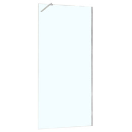 Душевая перегородка Azario Walk-in 120 см AZ-251-120-CH-CL (стекло 8 мм) хром/прозрачное фото 