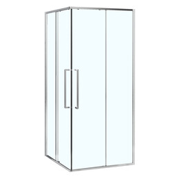 Душевое ограждение Azario SHANGHAI 100x100 см AZ-R43-100-CH-CL, хром/прозрачное фото 