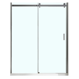 Душевая дверь Azario BERN 150 см AZ-733-150-MGR-CL, графит матовый/прозрачное фото 