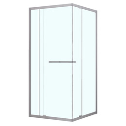 Душевое ограждение Azario Monako 90x90 см AZ-L47-90-CH-CL, хром/прозрачное фото 
