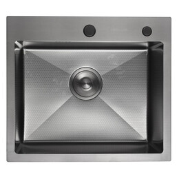 Кухонная мойка Gerhans K35044BD 1 мм, графит фото 