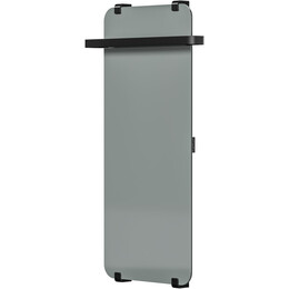 Полотенцесушитель электрический Allen Brau Infinity П1 290x1000 мм (с рейлингом 2.0) 325658, чёрный фото 