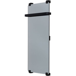 Полотенцесушитель электрический Allen Brau Infinity П1 290x1000 мм (с рейлингом) 305019, чёрный фото 