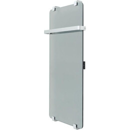 Полотенцесушитель электрический Allen Brau Infinity П1 290x1000 мм (с рейлингом) 288919, серебро фото 