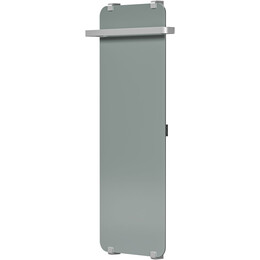 Полотенцесушитель электрический Allen Brau Infinity П1 290x1200 мм (с рейлингом 2.0) 325645, серебро фото 