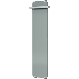 Полотенцесушитель электрический Allen Brau Infinity П1 290x1600 мм (с рейлингом 2.0) 325647, серебро фото 