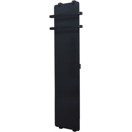 Полотенцесушитель электрический Allen Brau Infinity П2 290x1800 мм (с рейлингом 2.0) 325641, чёрный фото 