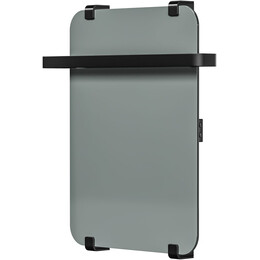 Полотенцесушитель электрический Allen Brau Infinity П1 290x600 мм (с рейлингом 2.0) 325656, чёрный фото 