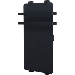 Полотенцесушитель электрический Allen Brau Infinity П2 290x800 мм (с рейлингом 2.0) 325636, чёрный фото 