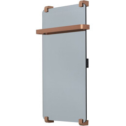 Полотенцесушитель электрический Allen Brau Infinity П1 290x800 мм (с рейлингом) 305011, медь фото 