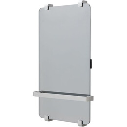 Полотенцесушитель электрический Allen Brau Infinity П1 290x800 мм (с рейлингом) 288917, серебро фото 