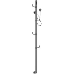 Полотенцесушитель электрический Allen Brau Liberty 182x1659 мм 7.33001-BN, никель фото 