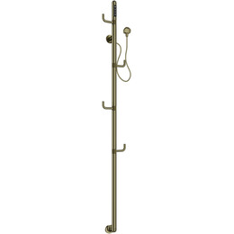 Полотенцесушитель электрический Allen Brau Liberty 182x1659 мм 7.33001-GB, золото матовое фото 