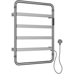 Полотенцесушитель электрический Allen Brau Priority П6 450x658 мм 7.31001-BN, никель фото 