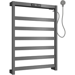 Полотенцесушитель электрический Allen Brau Reality П7 450x642 мм 7.32000-GM, оружейная сталь фото 