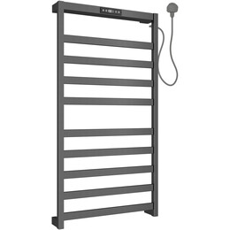 Полотенцесушитель электрический Allen Brau Reality П10 450x900 мм 7.32001-GM, оружейная сталь фото 