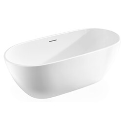 Ванна отдельностоящая Vincea 180x81 см VBT-408-1800MW, белый матовый фото 