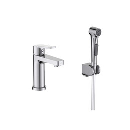 Смеситель для раковины с лейкой для биде Aquatek Лугано AQ1712CR фото 