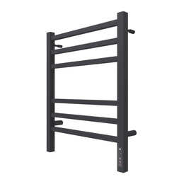 Полотенцесушитель электрический Terminus Ватикан П6 450x600 мм 4670078527516, чёрный матовый фото 