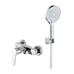 Смеситель для душа Aquatek Лугано AQ1734CR с душевым гарнитуром фото 