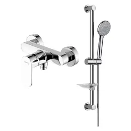 Смеситель для душа Aquatek Альфа AQ2013CR с душевым гарнитуром фото 