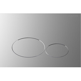 Кнопка смыва Aquatek KDI-0000073, хром матовый фото 