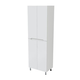 Пенал напольный Mirsant Soho 60 см, белый фото 