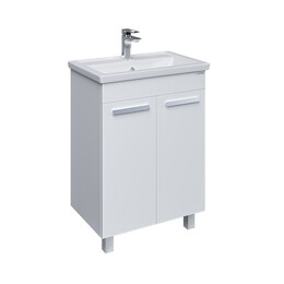 Тумба напольная с раковиной Grossman Нео 70 см 107013-1K, белый фото 