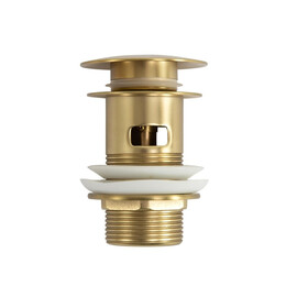 Донный клапан Cezares CZR-SAT-BORO, брашированное золото фото 