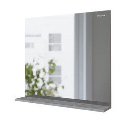 Зеркало Grossman Эдванс 80 см 208007, цемент светлый фото 