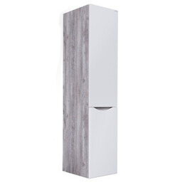 Пенал подвесной Grossman Талис 35 см 303508, бетон пайн/белый глянец фото 