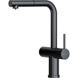 Смеситель для кухни Omoikiri Karatsu-S c 4994613, вороненая сталь фото 