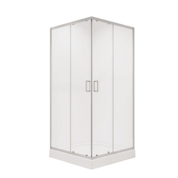 Душевое ограждение Niagara Nova 80x80 см 66880811, хром/прозрачное фото 