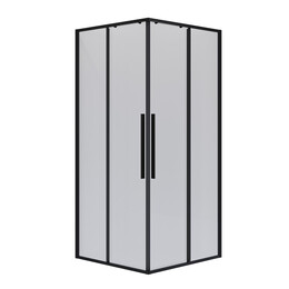 Душевое ограждение Niagara Nova 100x100 см NG-6824-34BLACK, чёрный/прозрачное фото 