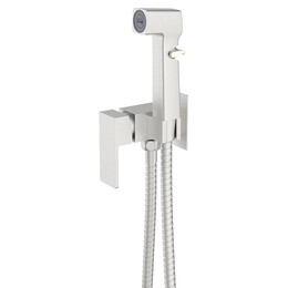 Гигиенический душ Azario Graves AZ-KFX03BN (со скрытой частью) сатин фото 