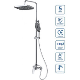 Душевая стойка BelBagno DUE-DOCM-CRM фото 