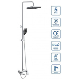 Душевая стойка BelBagno DUE-VSCM-CRM фото 