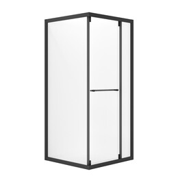 Душевое ограждение Niagara Nova 100x100 см NG-6835-34BLACK, чёрный/прозрачное фото 