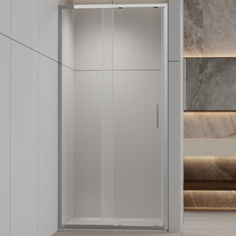 Душевая дверь Vincea Rapid-N 110-120 см VDS-3RN11/12CL, хром/прозрачное фото 