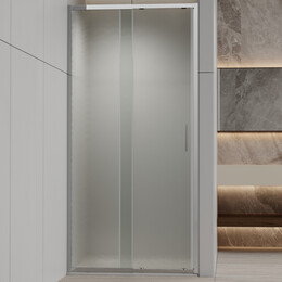 Душевая дверь Vincea Rapid-N 120-130 см VDS-3RN12/13MT, хром/текстурное фото 