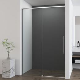 Душевая дверь Vincea Ultima 120 см VDS-7UL120CL (стекло 8 мм) хром/прозрачное фото 